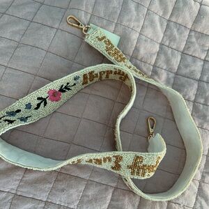 NEW WITH TAG Francesca’s Happily Ever After Beaded Purse Strap